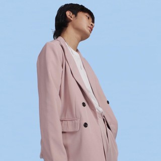 MILKY BLAZER - PASTEL PINK