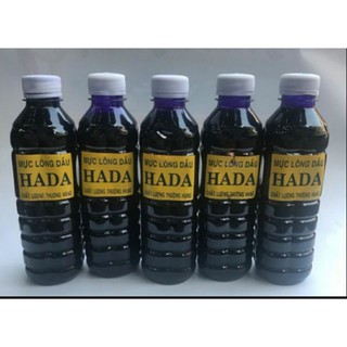 Mực xanh 375 ml. Mực đổ bút ghi bao tải (mực đổ bút lông dầu)