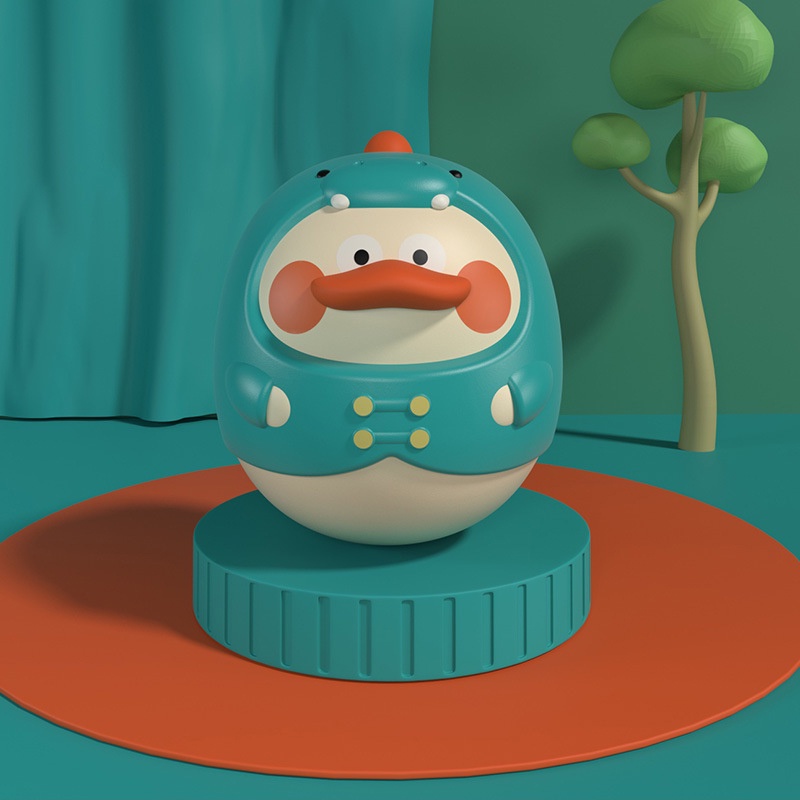 Đồ chơi lật đật BP MART hình gà trống độc đáo cho bé 6 tháng tuổi