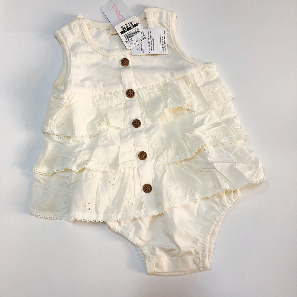 Bodysuit cho bé Elfindoll - Hàng nội địa Nhật