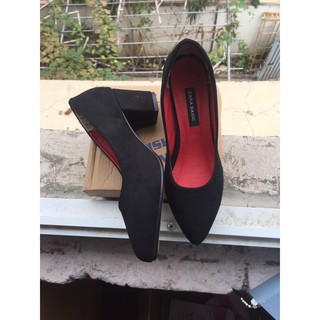 giày zara basic đế vuông 5 phân