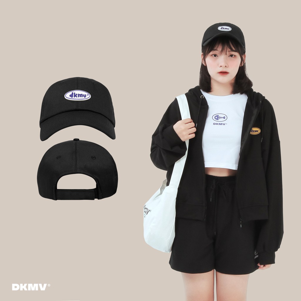 Mũ lưỡi trai unisex Don't Kill My Vibe màu đen | Black Logo Cap