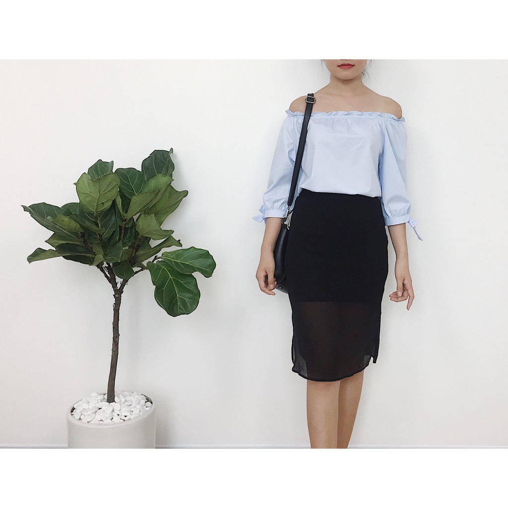 Chân váy suông 2 lớp - Thiế kế bởi Bazzi Fashion | BigBuy360 - bigbuy360.vn