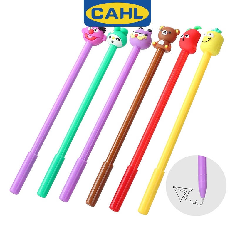 Bút Mực Gel Hình Thú Hoạt Hình Dễ Thương Cho Học Sinh/Văn Phòng