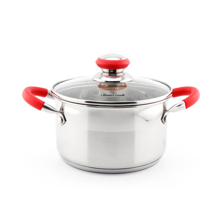 Bộ Nồi Inox Smart Cook 3 chiếc cỡ 18,22,26cm SM3336 | Hàng Chính Hãng | 2353336