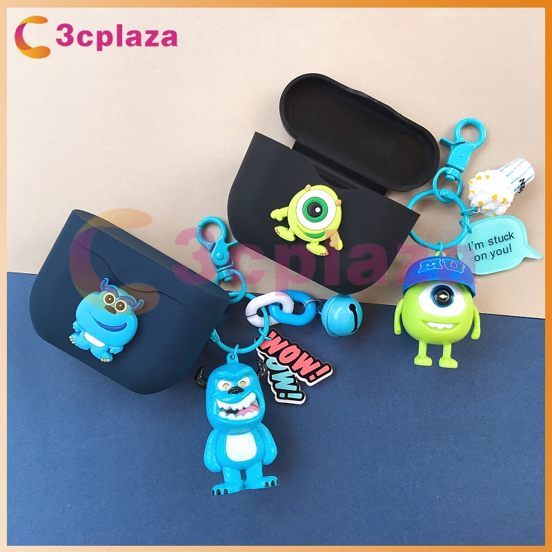 🌟3C🌟SN02 Ốp lưng silicon chống bụi cao cấp cho rotective case for Sony WF-1000XM3 Cartoon character case for WF 1000XM3 headphone charging boxr