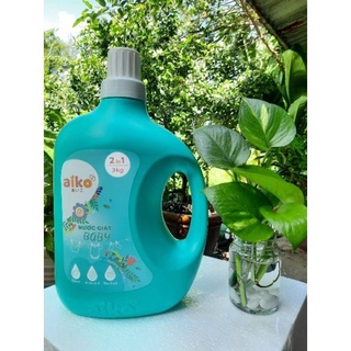 Nước giặt aiko baby 2 trong 1 3000ml