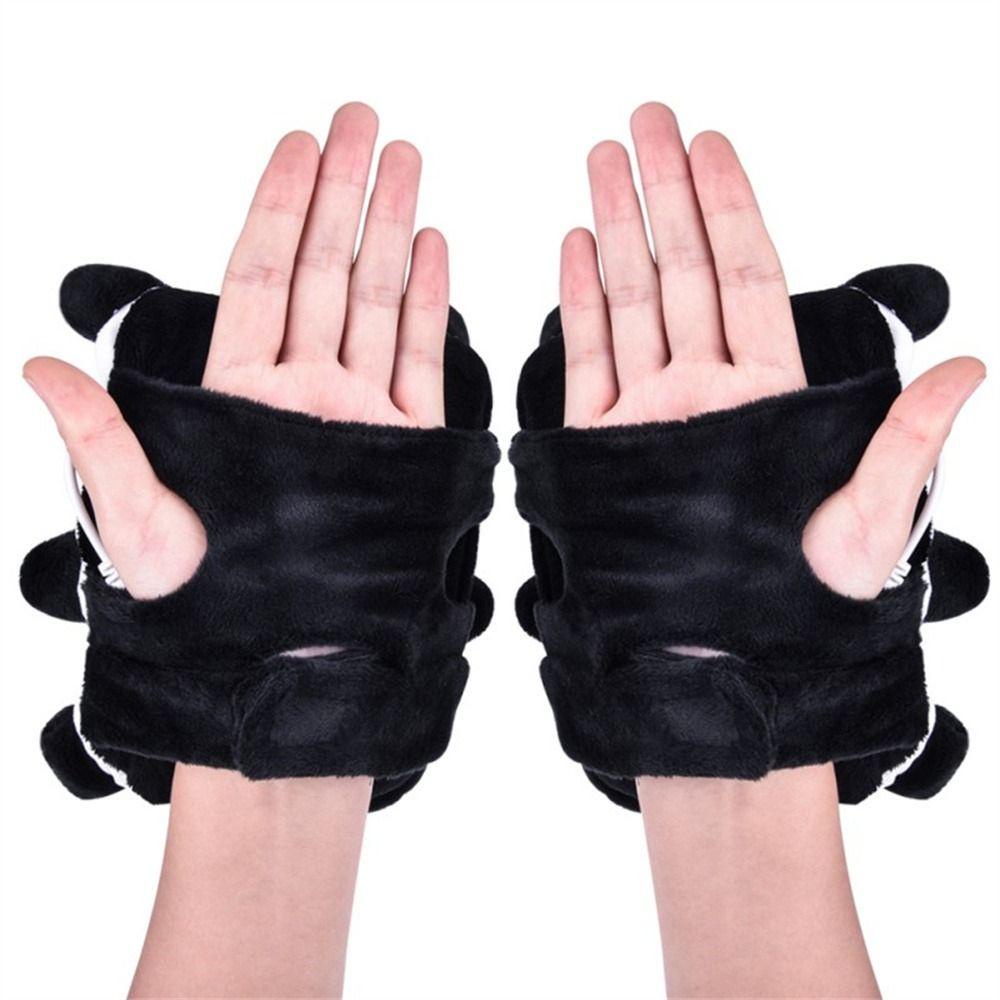 NEXTVN Electric Heating Gloves Fingerless Winter Adjustable Hook Hand Warmer