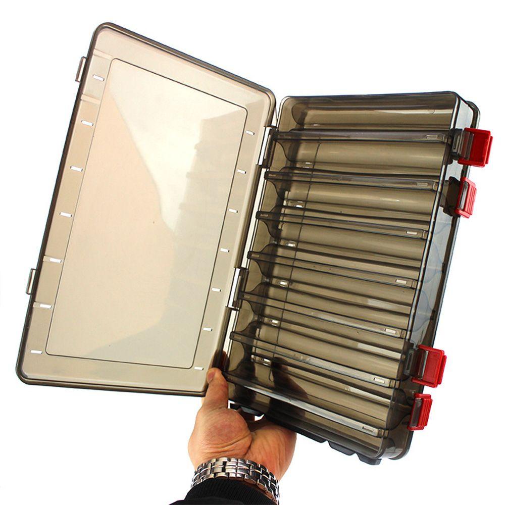 MUVAKO Hộp Đựng Mồi Câu Cá Tôm Bằng Nhựa Màu Sắc Hình Vuông