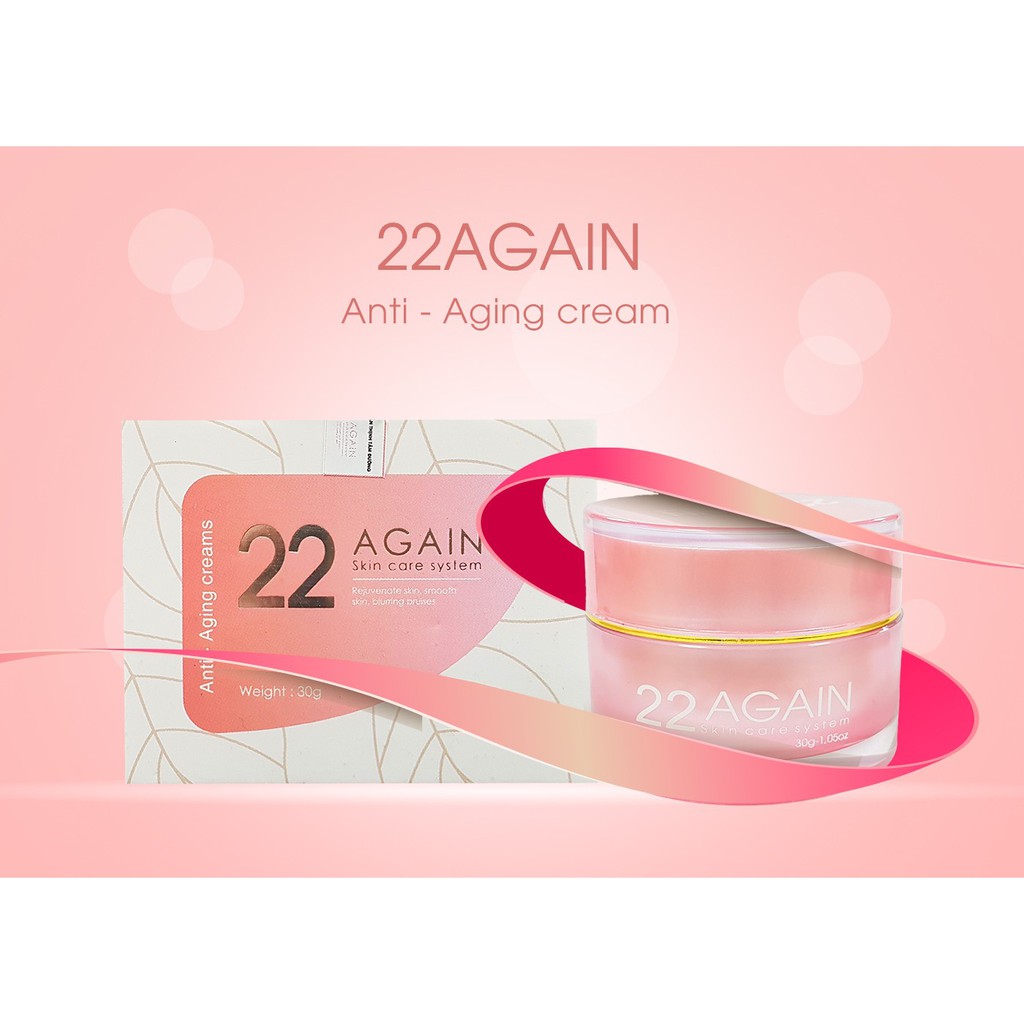 Kem Dưỡng Da 22 Again - Trắng Da, Mờ Thâm Nám, Giảm Lão Hóa