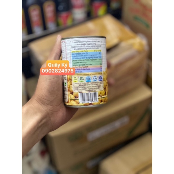 Đậu Chick Peas 400g Giaguaro