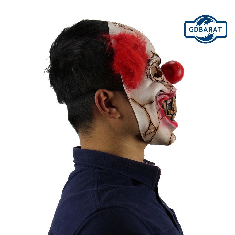 Mặt Nạ Hóa Trang Chú Hề Kinh Dị Bằng Cao Su