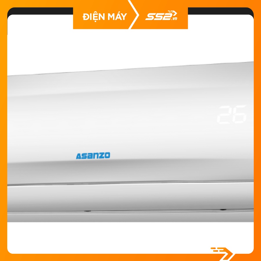 [Mã ELHA10 giảm 6% đơn 5TR] Máy Lạnh Asanzo 1 HP S09N66/S12N66/K09N66/K12N66/S18N66/K18N66 - Bảo Hành Chính Hãng