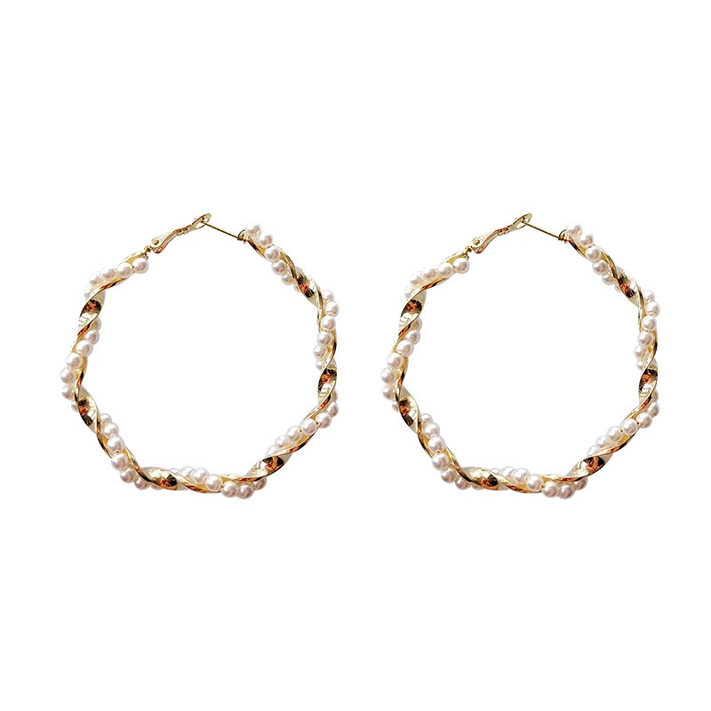 Bông Tai Mạ Bạc 925 Kiểu Hàn Quốc Dễ Phối Đồ