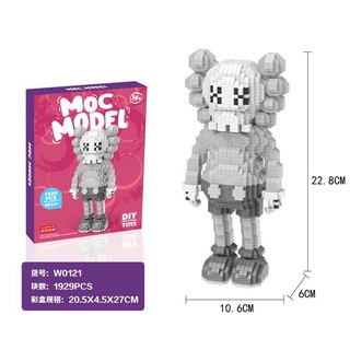 Mô hình lắp ráp Kaws cao 23cm