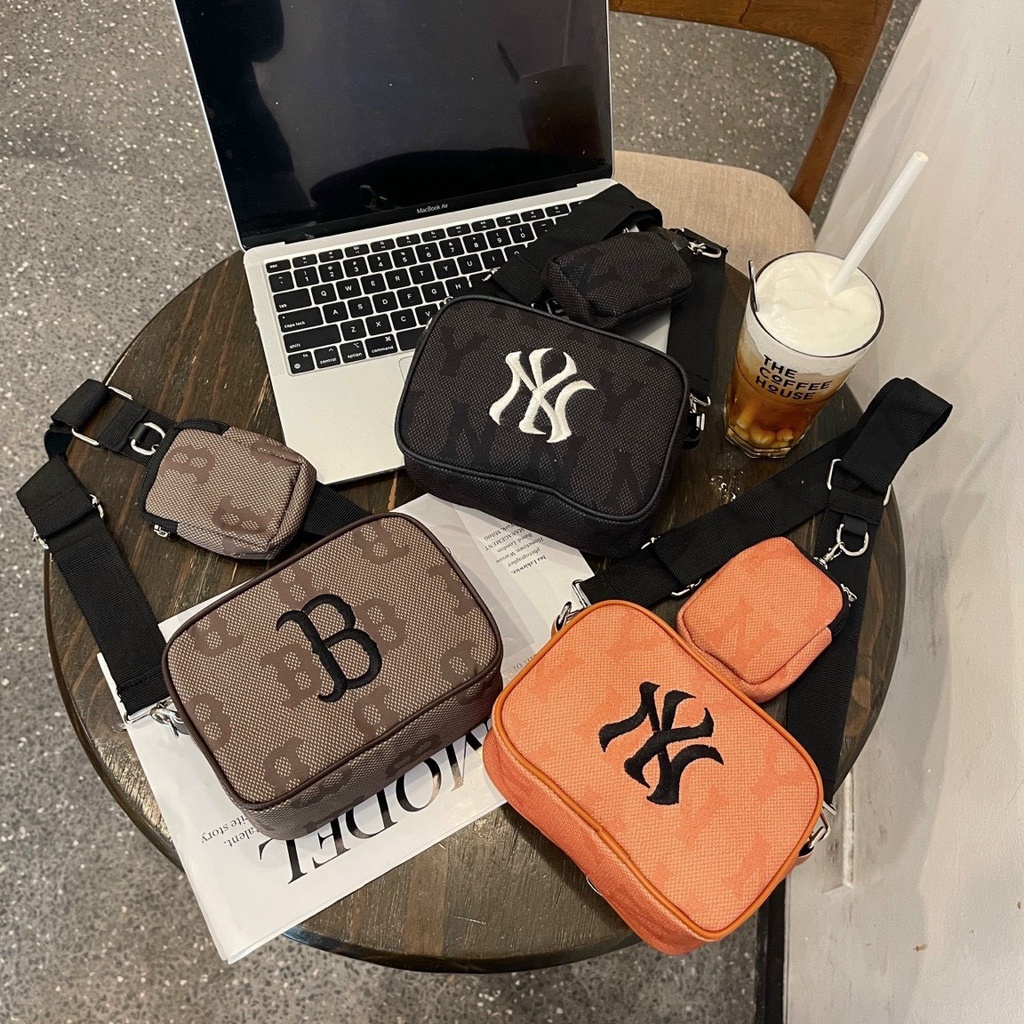 Túi đeo chéo MLB NY nam nữ giá rẻ đi chơi thời trang hàn quốc dễ thương cute DC1060
