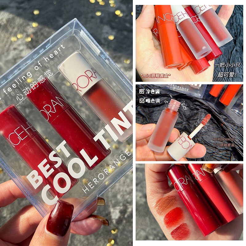 [FREESHIP] Set son tint hero orange bản dupe | BigBuy360 - bigbuy360.vn