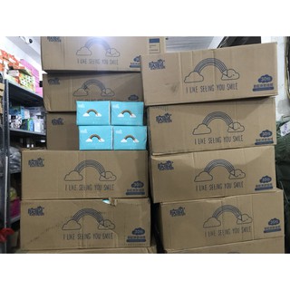 Thùng giấy ăn cầu vồng siêu dai (Thùng 30 gói)
