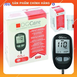MÁY ĐO ĐƯỜNG HUYẾT OGCARE  CHÍNH HÃNG
