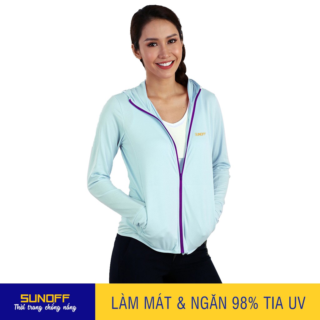 Áo Chống Nắng Nữ/Ngăn 98% Tia UV - Sunoff CoolSport | BigBuy360 - bigbuy360.vn