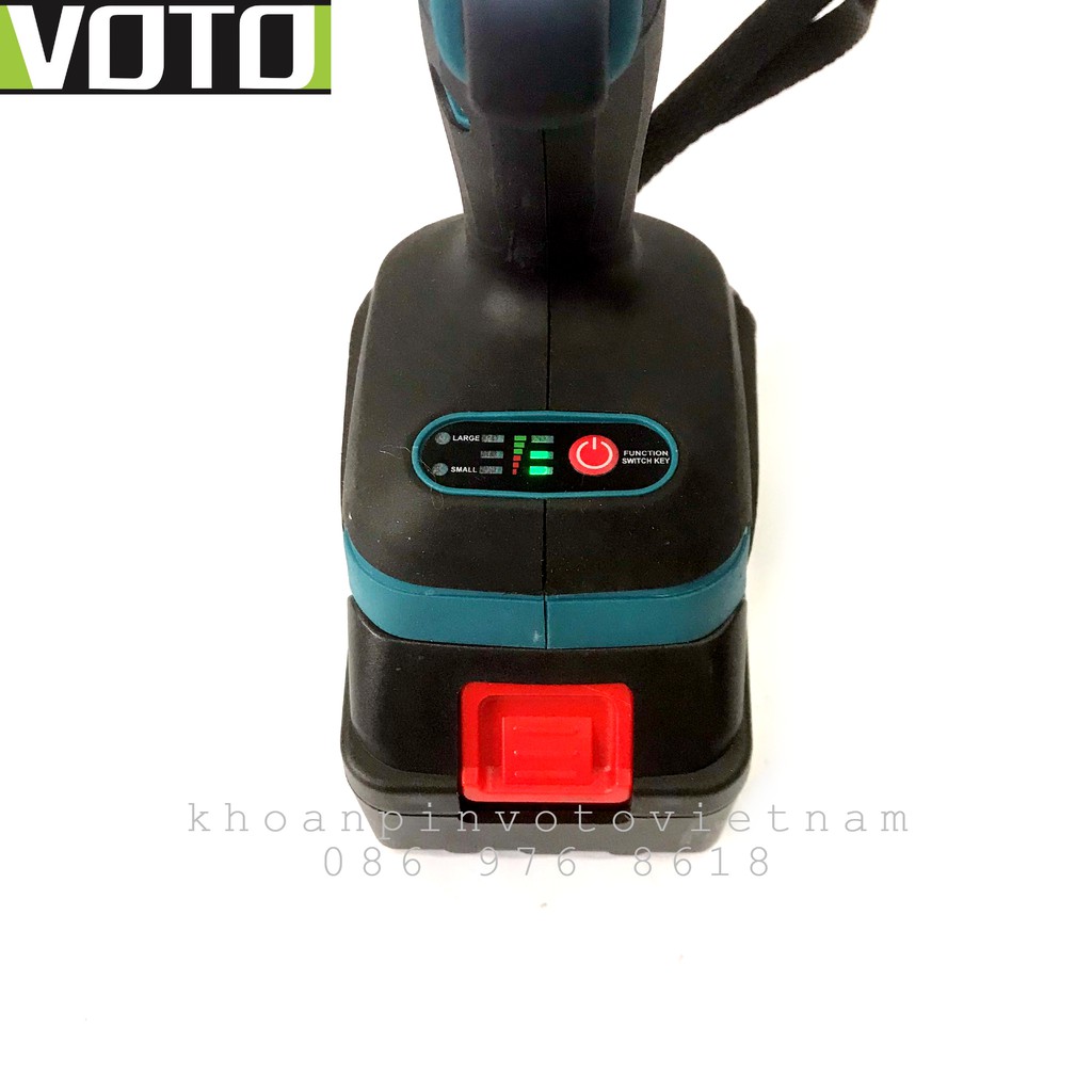 Thân Máy siết mở bulong mở ốc Voto 2 trong 1 không than chạy từ (ko kèm pin)