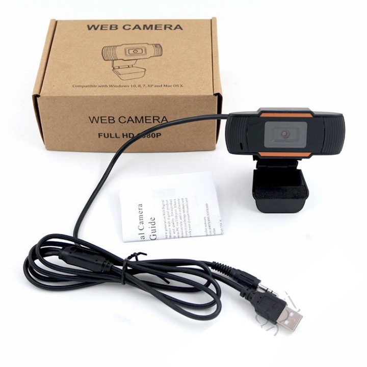 Webcam cho Máy Tính , Camera Có Mic 720p Cho Laptop Học Online Qua ZOOM, Trực Tuyến- Hội Họp -Gọi Video Sắc nét