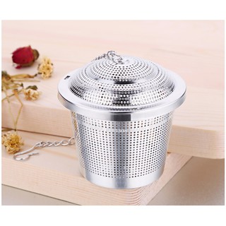 Dụng cụ lọc trà thả ấm, hầm gia vị, dụng cụ lọc trà inox 304 Anshin