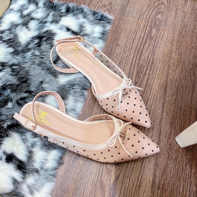 [SẴN] GIÀY BÚP BÊ BI LƯỚI DỄ THƯƠNG