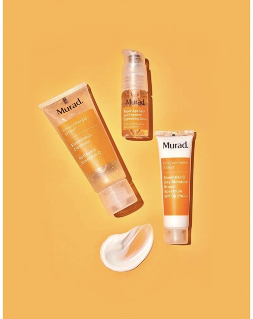 Bộ sản phẩm dưỡng da 3 món Murad Enviromental Shield.