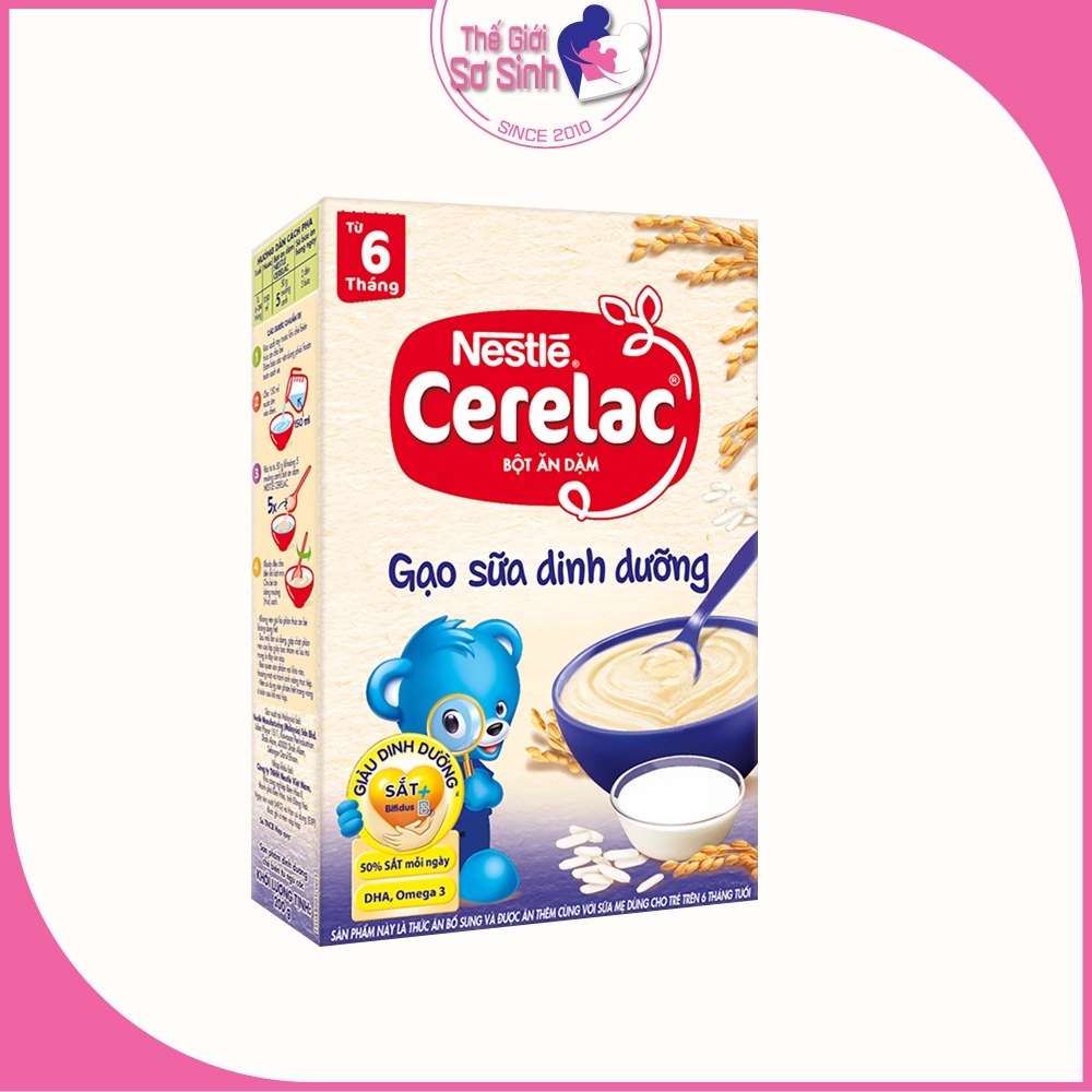 Nestle Bột Ăn Dặm Nhiều Vị, Giúp Bé Dễ Tiêu Hóa, Giàu Dinh Dưỡng, Nguyên Liệu Tự Nhiên - Thế Giới Sơ Sinh