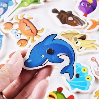 Bộ câu cá bằng gỗ