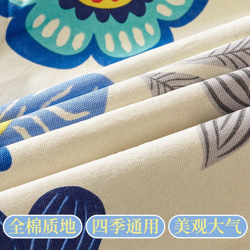 Bộ Chăn Ga Và Vỏ Gối Cotton Màu Trơn Xinh Xắn