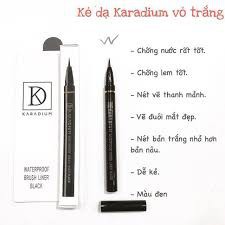 Bút Kẻ Mắt Nước Karadium Waterproof Brush Liner Black | BigBuy360 - bigbuy360.vn