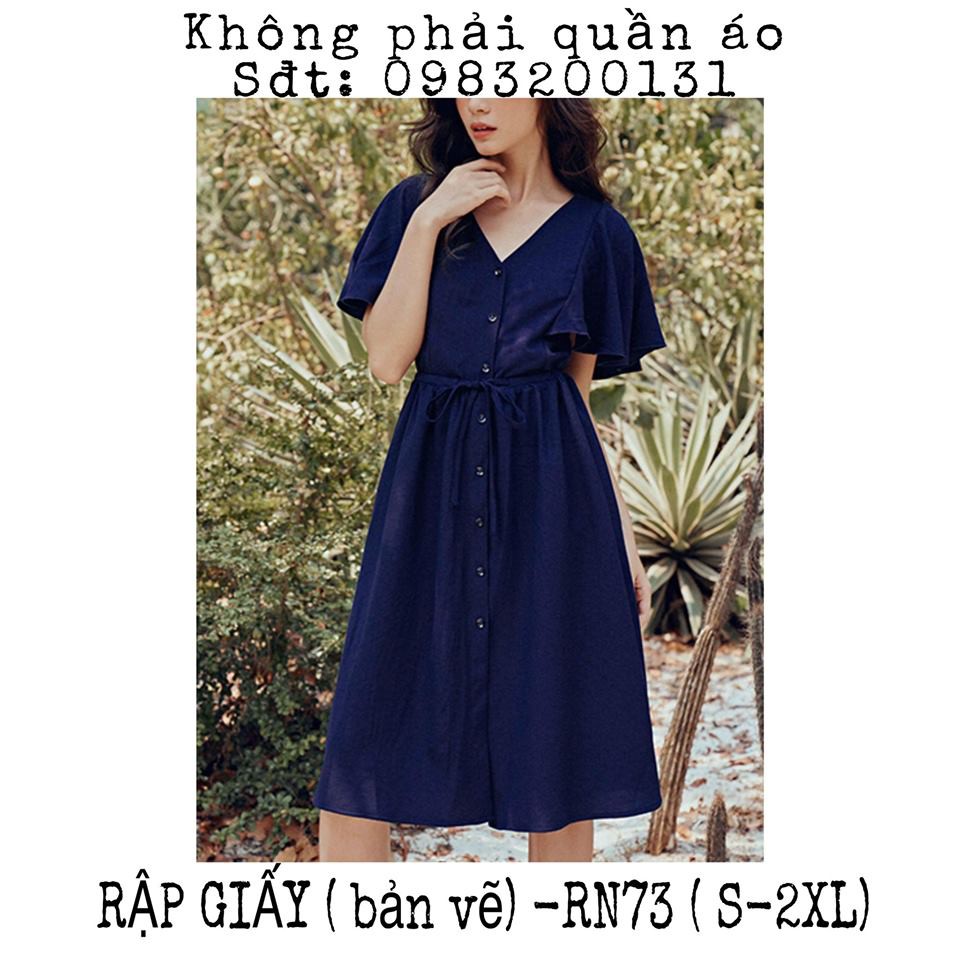 RN73_Rập giấy may váy nữ