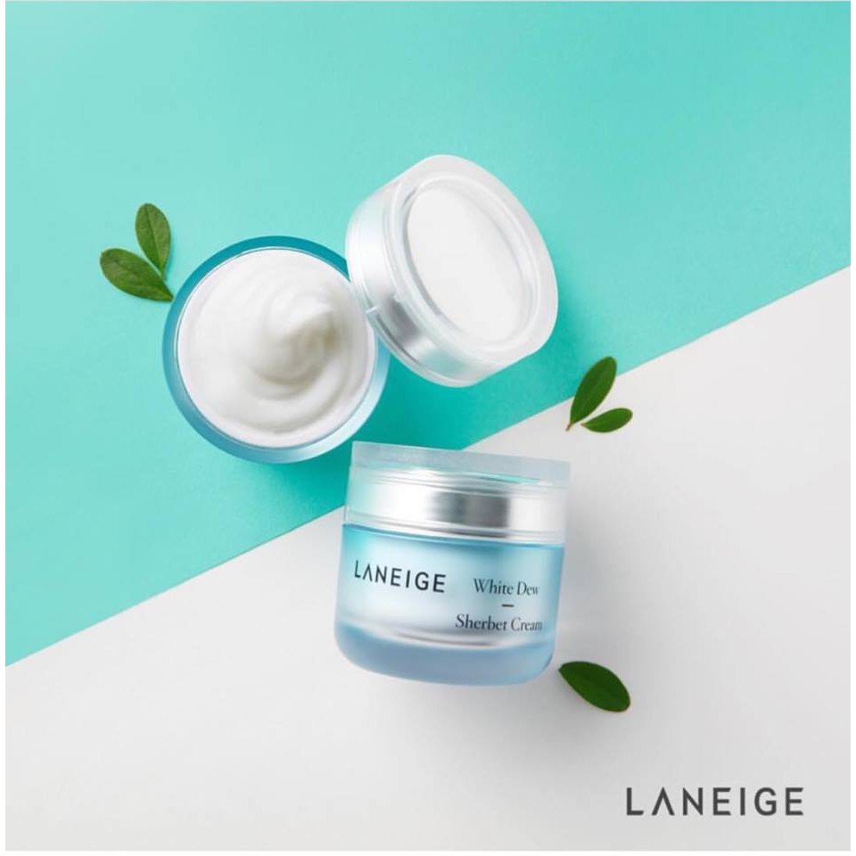 Kem Dưỡng Ẩm Làm Sáng Da Laneige White Dew Sherbet Cream 50ml