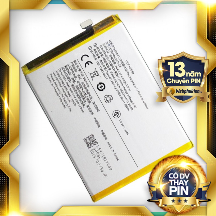 Pin zin cho Vivo Y69 B-C8 - 3000mAh