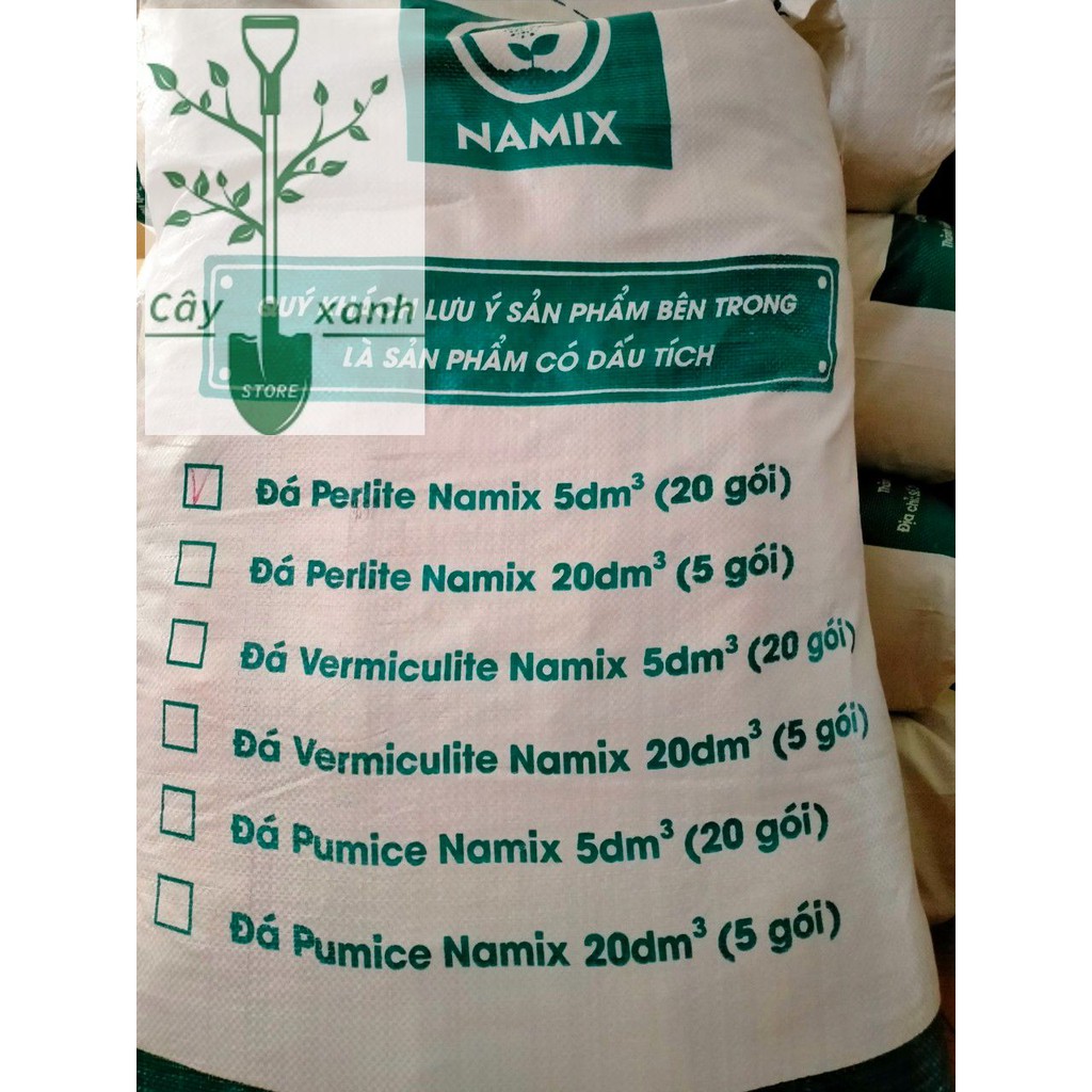 Đá Perlite Đá Namix Đá trân châu - Cực Phẩm Cho Sen Đá, Xương Rồng