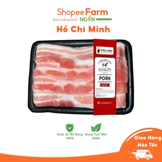 [HCM] Thịt Ba Chỉ Heo Tươi Sạch - Shopeefarm