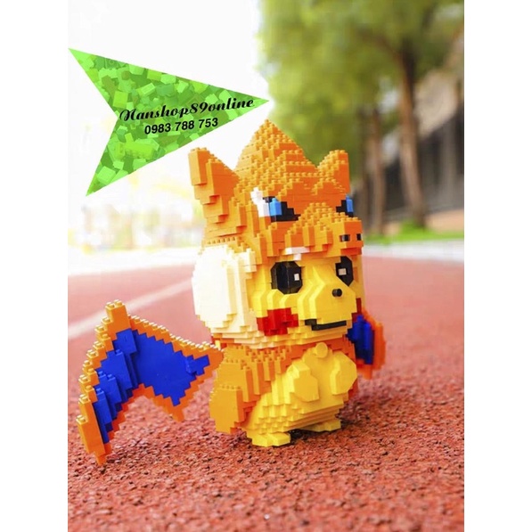 ĐỒ CHƠI LẮP RÁP LEGO 3D Blocks Mini •PIKACHU’S”