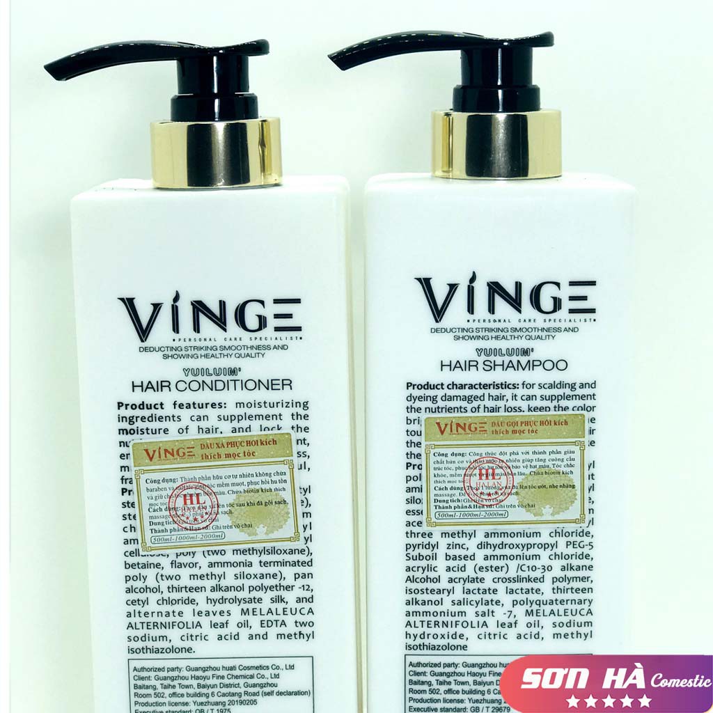 Dầu Gội Xả Collagen Vinge 1000MLTrị Rụng Tóc, Ngăn Rụng Tóc,Phục Hồi Tóc Hư Tổn[Hàng Chính hãng] | BigBuy360 - bigbuy360.vn