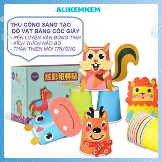 Đồ Chơi Trang Trí 𝐒𝐀𝐋𝐄] Đồ Chơi Dán Giấy Phát Triển Trí Tuệ