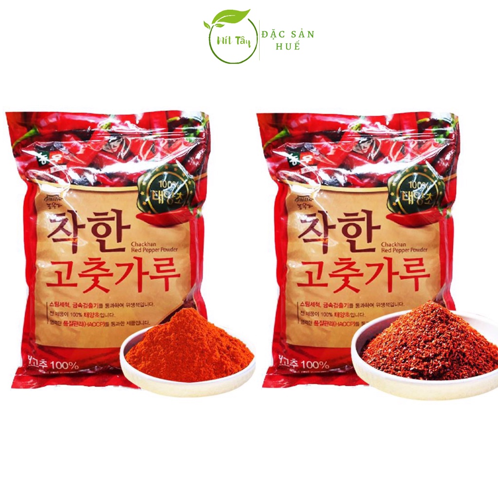 Ớt Bột Hàn Quốc Hae Cham Làm Kim Chi Tokbokki 100gr / 200gr Loại Vảy / Xay Mịn