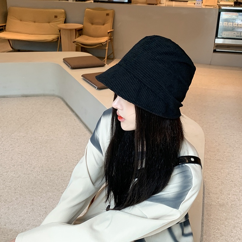 Mũ bucket màu trơn dành cho nữ