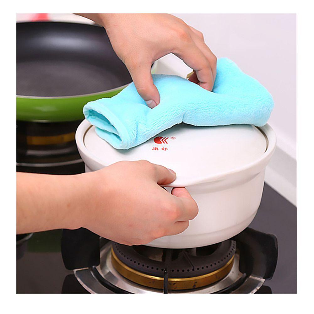 1 Khăn Lau Tay Hai Lớp Thấm Hút Tốt 33 * 20cm