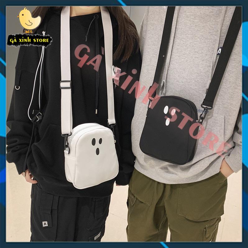 Túi đeo chéo nam nữ vải canvas cá tính đi chơi giá rẻ dễ thương GÀ XINH STORE