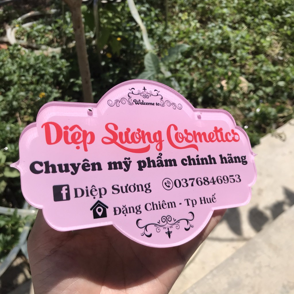 Bảng hiệu trang trí - Thiết kế và in thông in theo yêu cầu - Giá rẻ