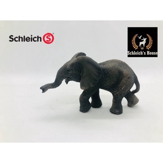 Mô hình động vật Schleich chính hãng , đồ chơi con vật Voi con châu Phi 14658 - Schleich House