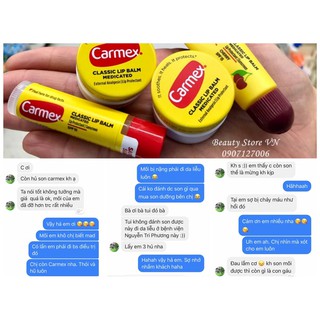 Son dưỡng môi Carmex Strawberry