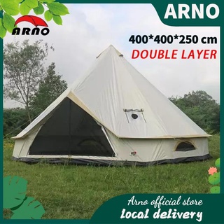 Lều nhà lớn lều cắm trại ngoài trời 6-8 người lều chống thấm khemah kalis air 400 250 cm