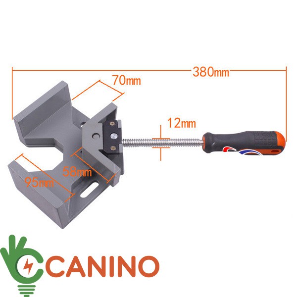 Ê tô vuông góc cỡ lớn V2 Canino ( bản nâng cấp )